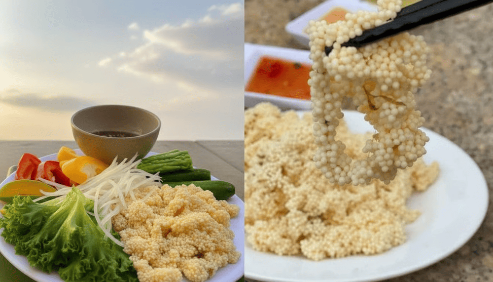 Trứng cá chuồn Bình Định